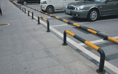 停車(chē)場(chǎng)安全設(shè)備20公分高防撞車(chē)桿 2米長(zhǎng)車(chē)輛減速后退擋車(chē)器